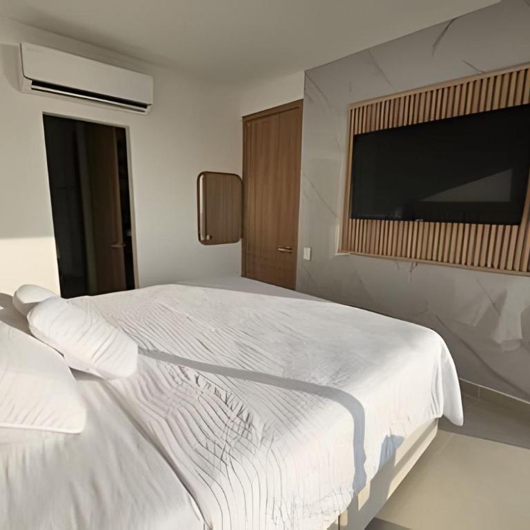 Elegante apartamento con balcón en Cartagena - One-Bedroom Apartment - 6