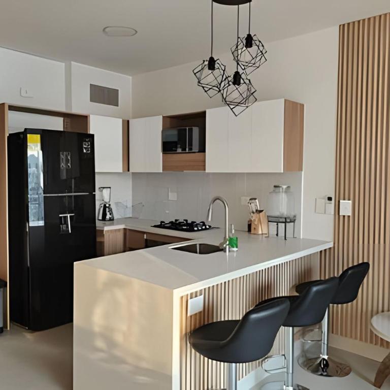 Elegante apartamento con balcón en Cartagena - One-Bedroom Apartment - 22