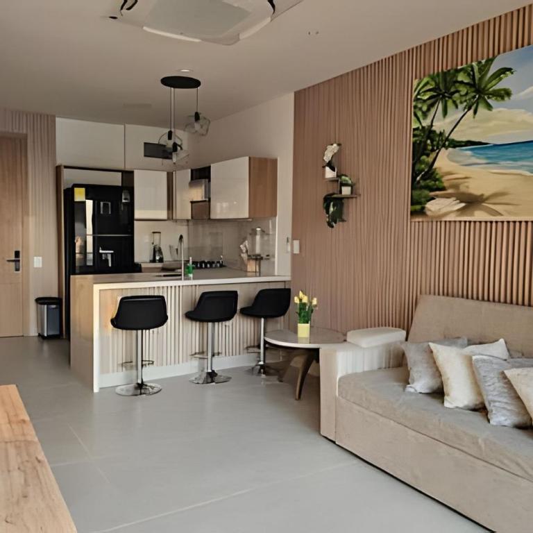 Elegante apartamento con balcón en Cartagena - One-Bedroom Apartment - 15