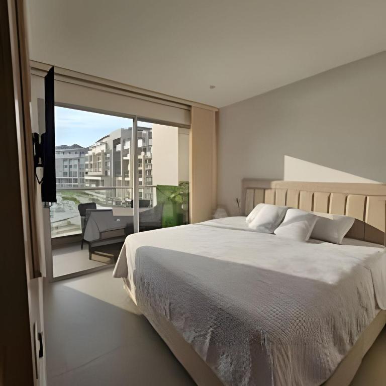 Elegante apartamento con balcón en Cartagena - One-Bedroom Apartment - 9