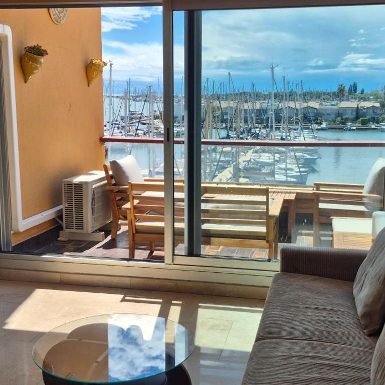 T2, vue imprenable sur le port, parking, clim, wifi - Appartement 1 Chambre - Vue sur Mer - 1