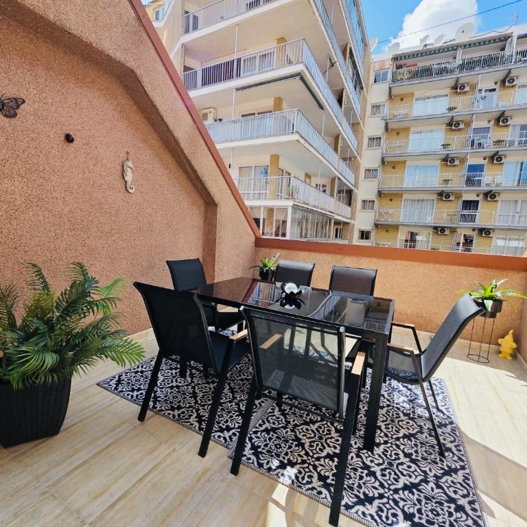 Calpe apartamento duplex a 1 min de la playa centrico wifi aire ideal familias - Apartamento de 2 dormitorios - 3
