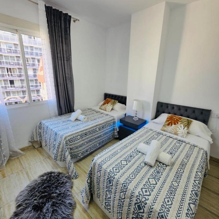 Calpe apartamento duplex a 1 min de la playa centrico wifi aire ideal familias - Apartamento de 2 dormitorios - 4