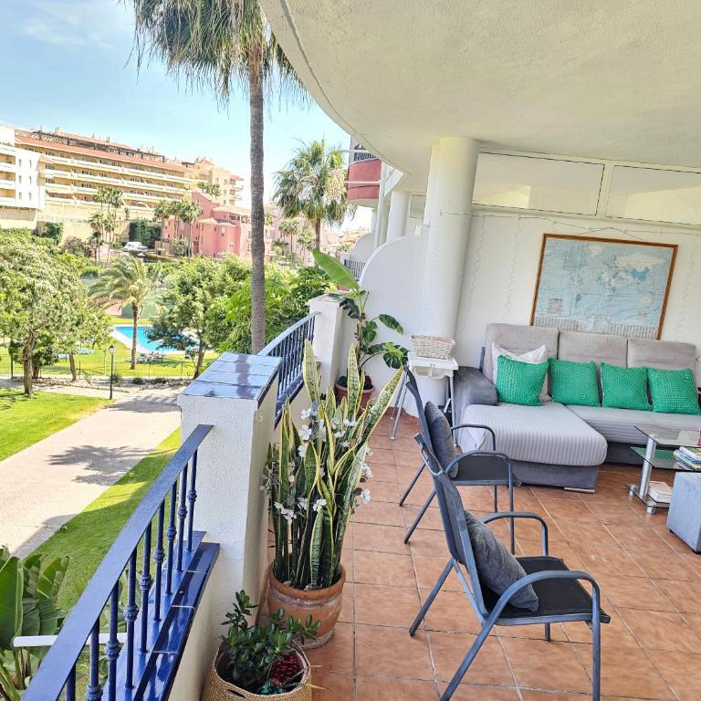 island of riviera golf beach mijas costa - Apartment mit 2 Schlafzimmmern und eigenem Pool - 16