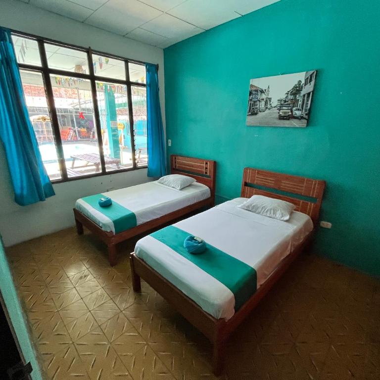 Chacruna H - Habitación Doble Estándar con 2 camas dobles - 1