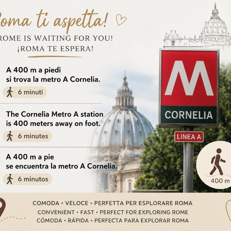 Dreams in Rome St Peter s - Near Vaticano - Appartamento con 2 Camere da Letto - 6