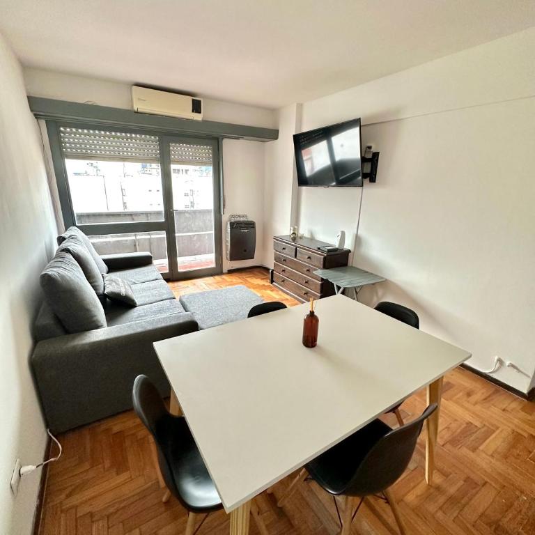 Departamento céntrico, luminoso y totalmente equipado - Apartamento de 1 dormitorio - 5