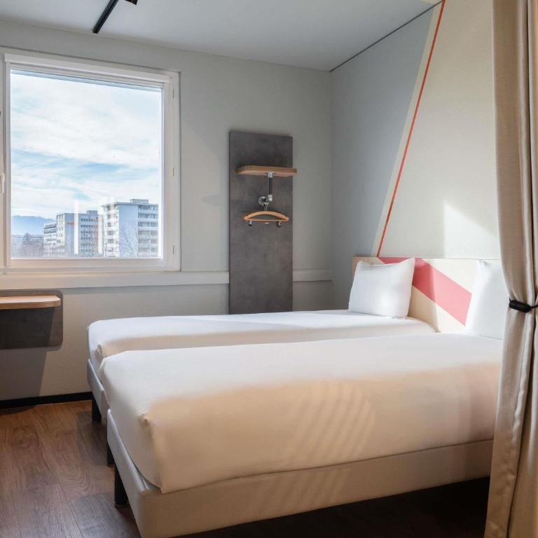 ibis budget Genève Petit-Lancy - Chambre Lits Jumeaux - 1