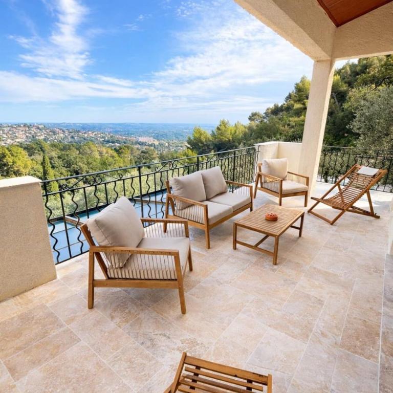 Peaceful Villa Olive Grove Sea View Pool 5 bd - Vacation Home - 6