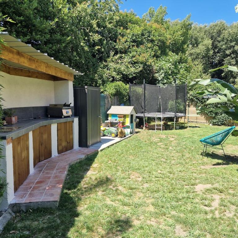 Maison familiale jardin & piscine 5 min des plages - Maison 5 Chambres - 26