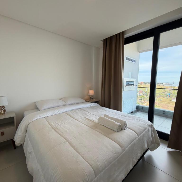 Exclusiva Vista Directa a la Playa San José Depto de 2 Habitaciones en Vivo Costanera en el último piso con parking! - Apartamento de 2 dormitorios - 6