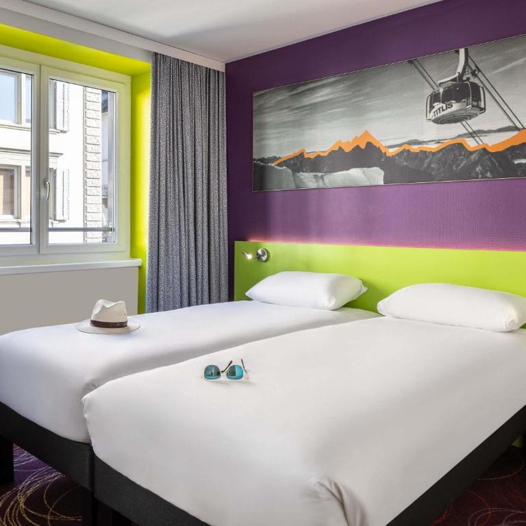 ibis Styles Luzern - Standard Zimmer mit 2 Einzelbetten und Sofa - 7