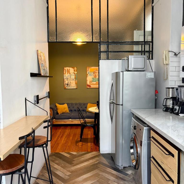 Atemporarios Luna Park Buquebus edificio histórico 4 Pax - Two-Bedroom Apartment - 11