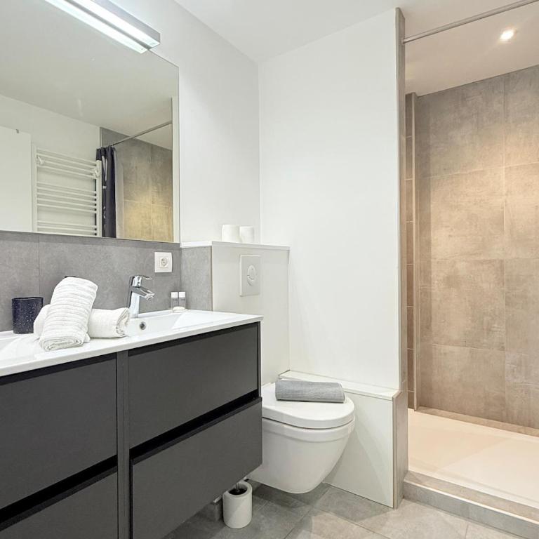 Modern F4 with terrace and balcony, Juan-les-Pins - Apartment mit 3 Schlafzimmern - 12