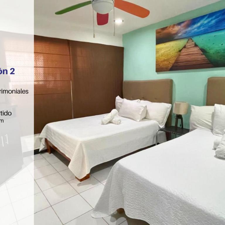 Magical Sunsets Laguna View in the Hotel Zone - Two-Bedroom Villa - 11