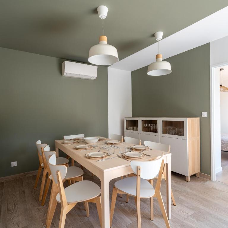 Maison neuve climatisée, 8 pers, proche plages, surf, Wi-Fi, terrasse, parking, ménage inclus - FR-1-319-526 - Maison de Vacances - 23
