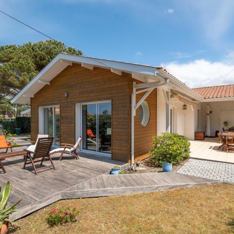 Maison chaleureuse à deux pas de l'océan - 6 pers, Wi-Fi, parking, terrasses, ménage inclus - FR-1-319-515 - Casa - 20
