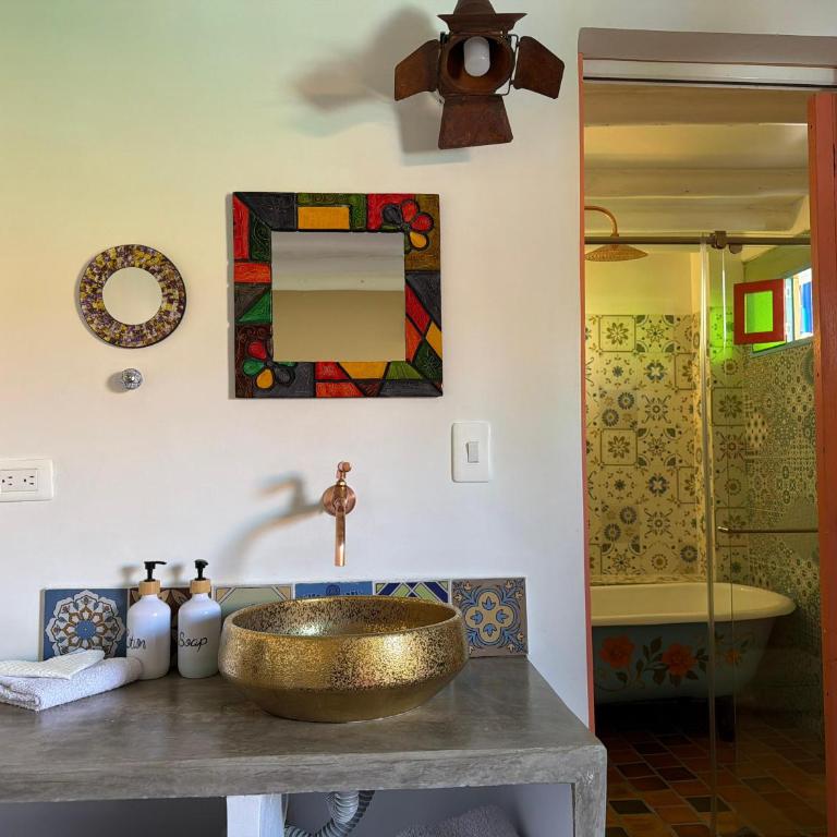 La Puerta - Pueblito Boyacense - Habitación Doble Deluxe con bañera - 5
