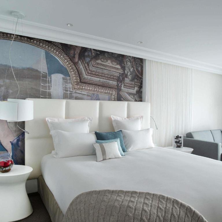 Cures Marines Hotel Thalasso & Spa Trouville - MGallery Collection - Chambre Lits Jumeaux ou Lit Queen-Size Deluxe avec Canapé-Lit et Terrasse - 3