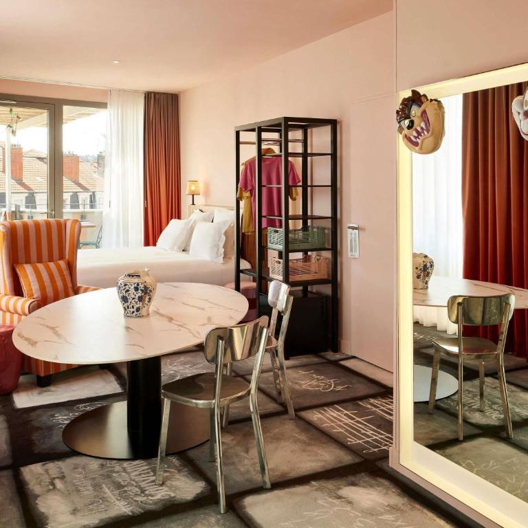 Mama Shelter Lyon - Chambre Double XXL Mama avec Terrasse - 2