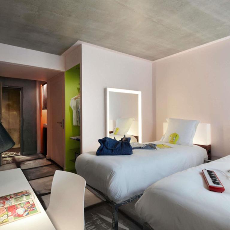 Mama Shelter Lyon - Chambre Lits Jumeaux Moyenne Mama - 3