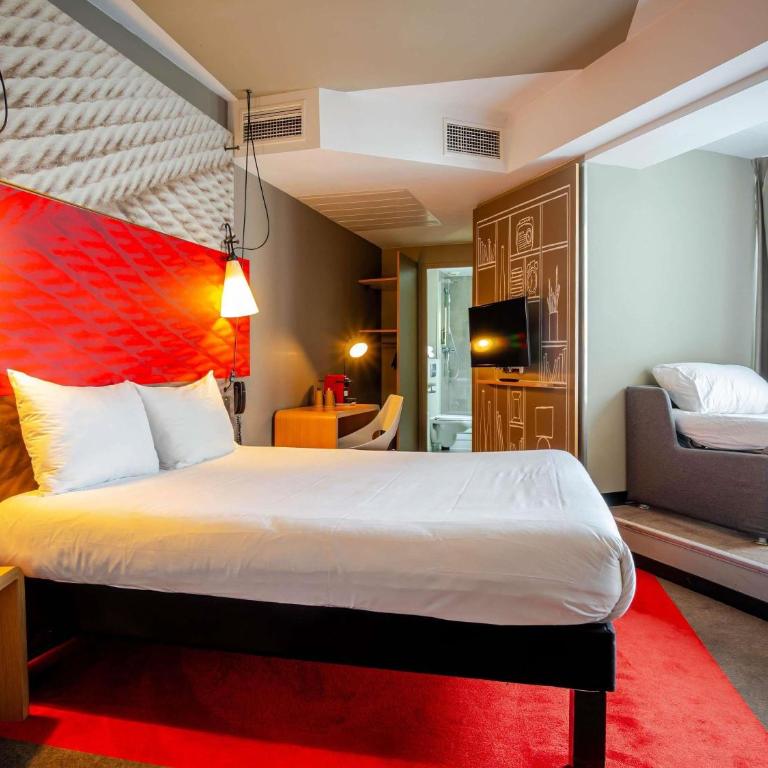 ibis Bordeaux Centre Gare Saint Jean Euratlantique - Chambre Double Supérieure avec Lit Double et Canapé-Lit - 8