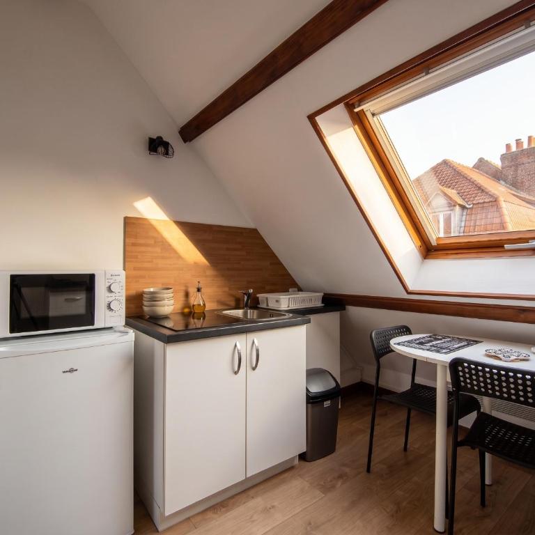 Studio lumineux et calme proche centre et Nausicaa - One-Bedroom Apartment - 2