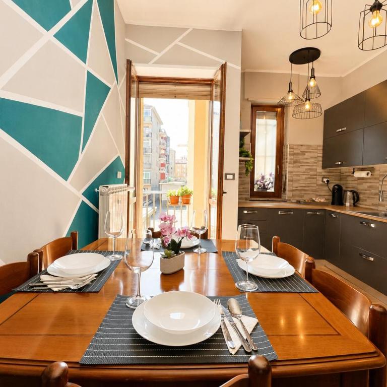 The Cozy Geometric Borgo Vittorio House Torino - One-Bedroom Apartment - 6