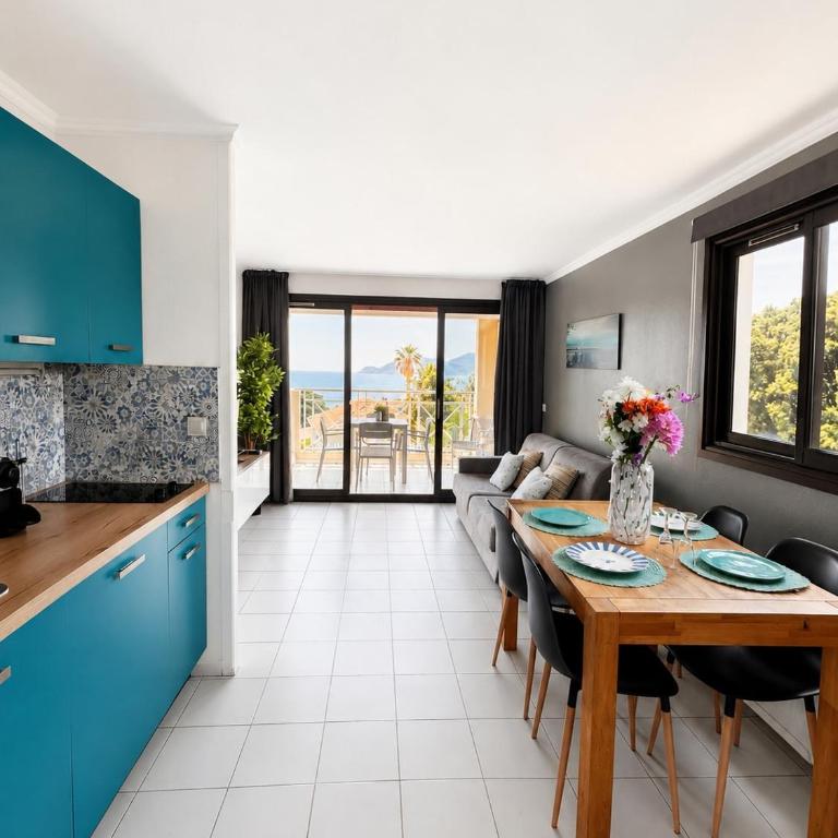 Splendid Appartment in Cannes with Private Pool and Sea View - Apartment mit 1 Schlafzimmer - 8