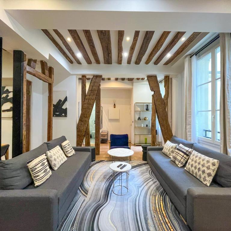 Urban Flat 67 - Spacious Flat in Central Paris - Apartment - 5