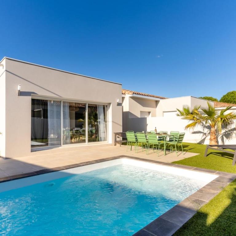 Duo de Villas 6 ch 2 pisc plage à 500 m - Villa - 12