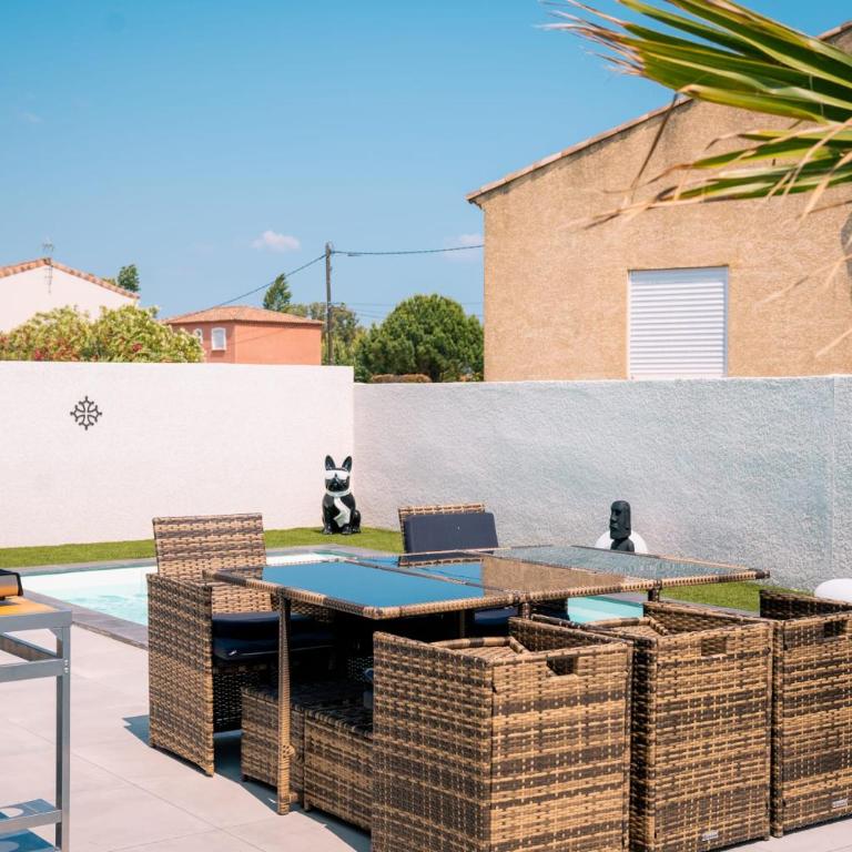 Duo de Villas 6 ch 2 pisc plage à 500 m - Villa - 49
