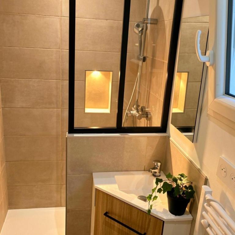 Petite rivière - Appartement 1 Chambre - Vue sur Jardin - 7