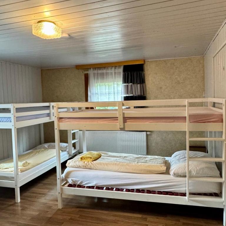 SKILL Mountain Lodge - Ski und Bike Hostel im Sommer mit JOKER CARD - Standard Zweibettzimmer mit Gemeinschaftsbad - 6