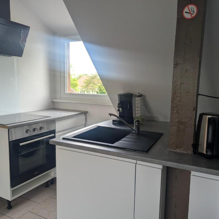 Le Regard - appartement 2 chambres ou studio, salon, cuisine équipée, parking et wifi gratuit - Studio mit Kingsize-Bett - 4
