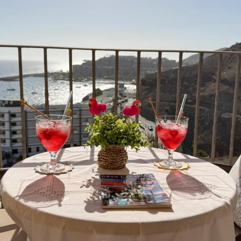 Sunset Balcony & Sea Views in Patalavaca Apt 19 - One-Bedroom Apartment - 18