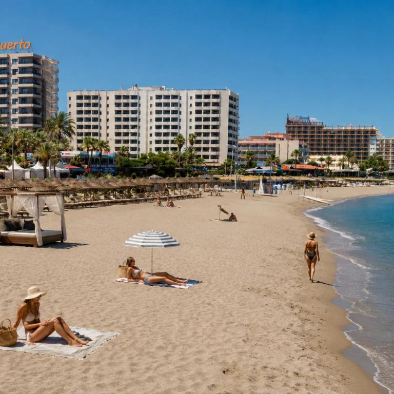 Benalmadena Spacious Apartment with Private Garden Pool and BBQ - Magnolia Properties - Superior Apartment mit Balkon - 33