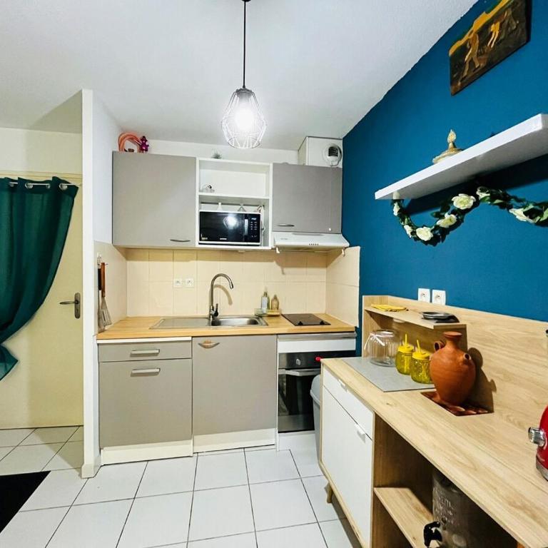 Cozy T2 avec terrasse privée - Thyez - Appartement 1 Chambre - 11