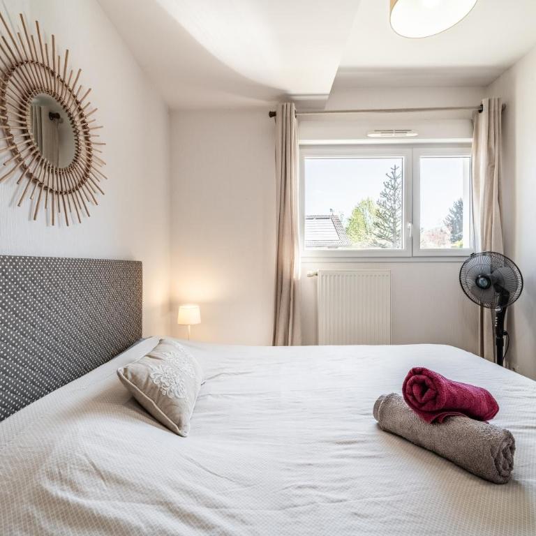 Appartement de charme Evian - Deluxe Apartment mit Balkon und 2 Schlafzimmern - 10