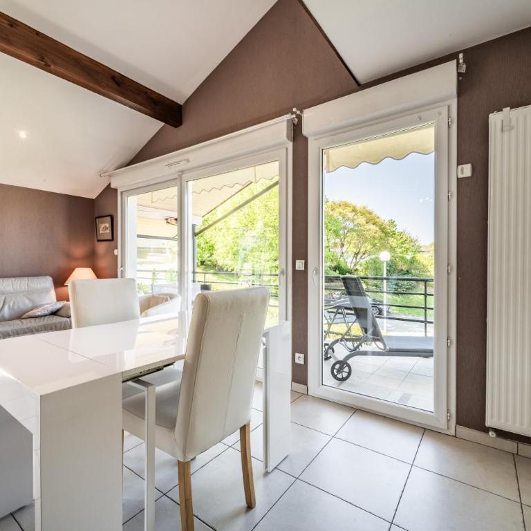 Appartement de charme Evian - Deluxe Apartment mit Balkon und 2 Schlafzimmern - 18