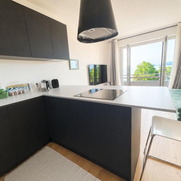 Joli 2 pièces vue Léman à proximité des Thermes - Apartment mit 1 Schlafzimmer - 3