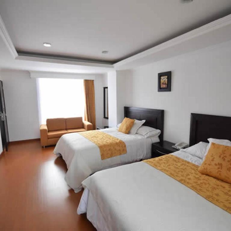 HOTEL ZAFIRO PLAZA - Habitación Doble - 2 camas dobles - 4