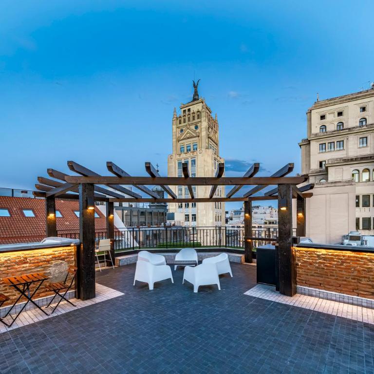 Ático Corazón de Madrid Apartamentos - Apartment mit schöner Aussicht - 8