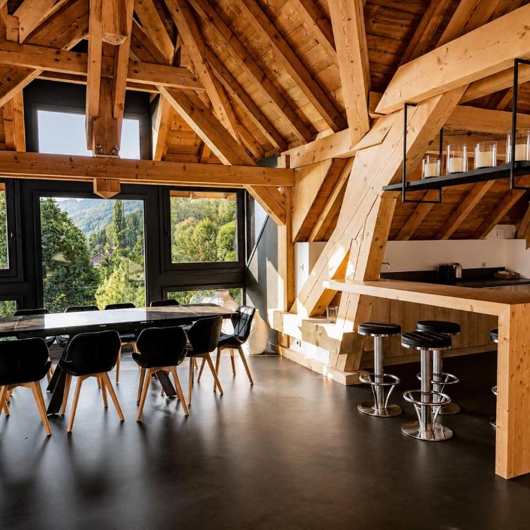 Villa Savoie Villa de luxe avec piscine et spa, lac d'Annecy - Villa avec Piscine Privée - 12