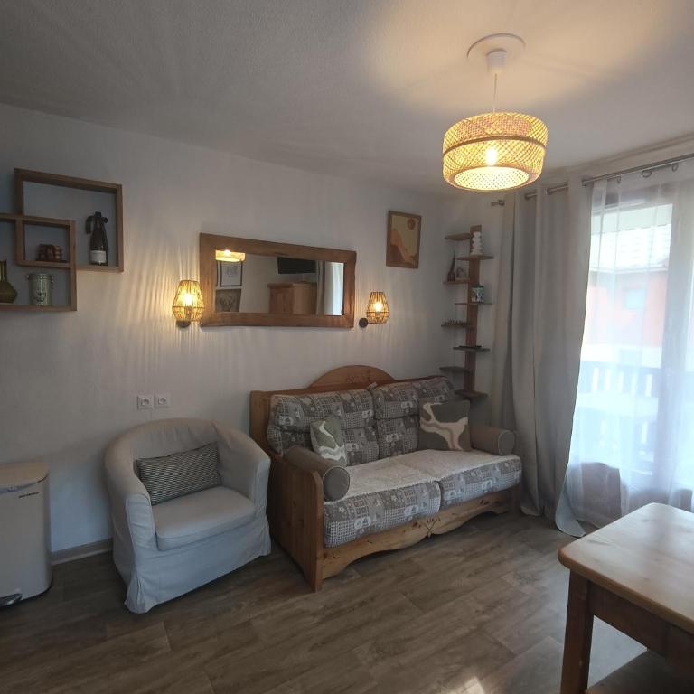 Appart 1800 Puy St Vincent aux pieds des pistes ! - Apartment mit 1 Schlafzimmer - 12