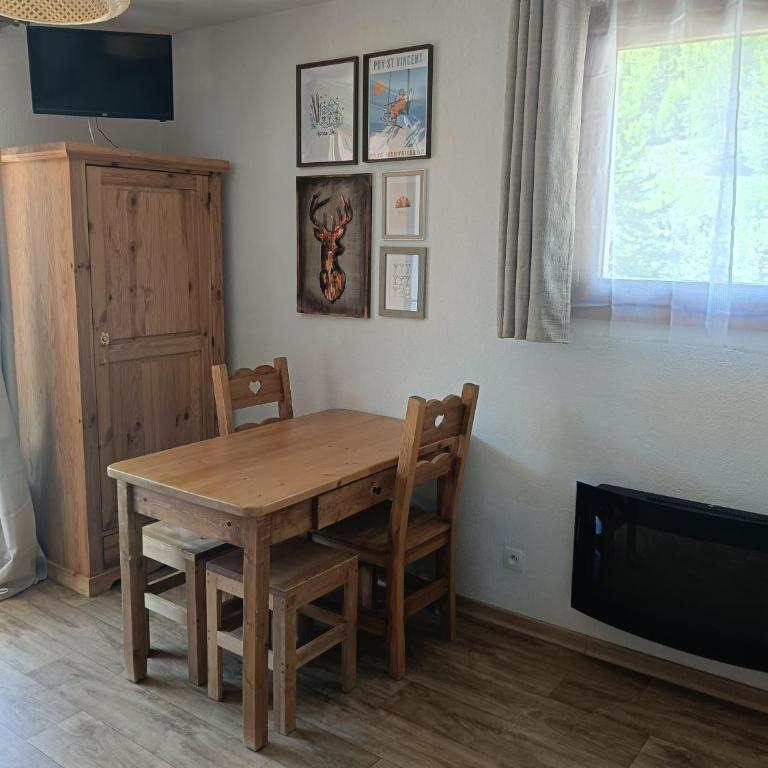 Appart 1800 Puy St Vincent aux pieds des pistes ! - Apartment mit 1 Schlafzimmer - 16