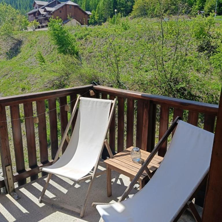Appart 1800 Puy St Vincent aux pieds des pistes ! - Apartment mit 1 Schlafzimmer - 2
