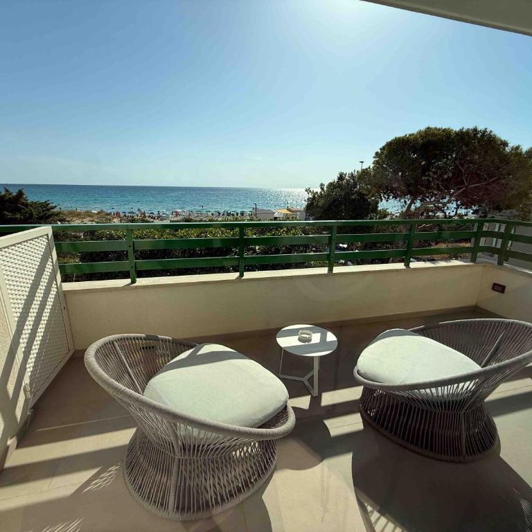 Villa Dune Luxury Roof Top Pool Wellness - Camera King con Vista Mare - 4