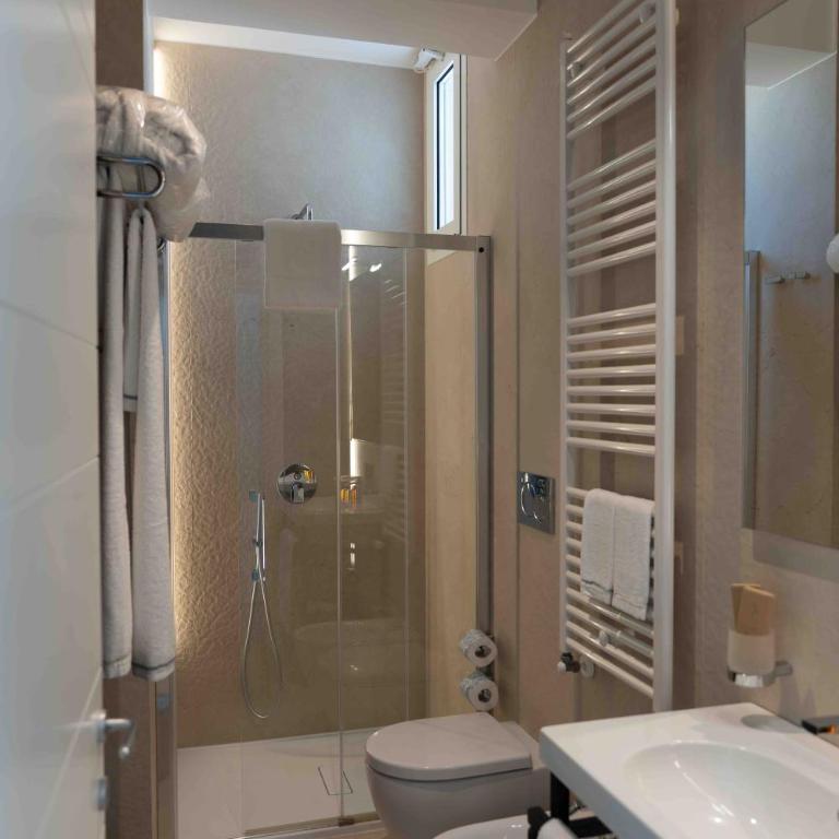 Villa Dune Luxury Roof Top Pool Wellness - Camera King con Vista Mare - 12