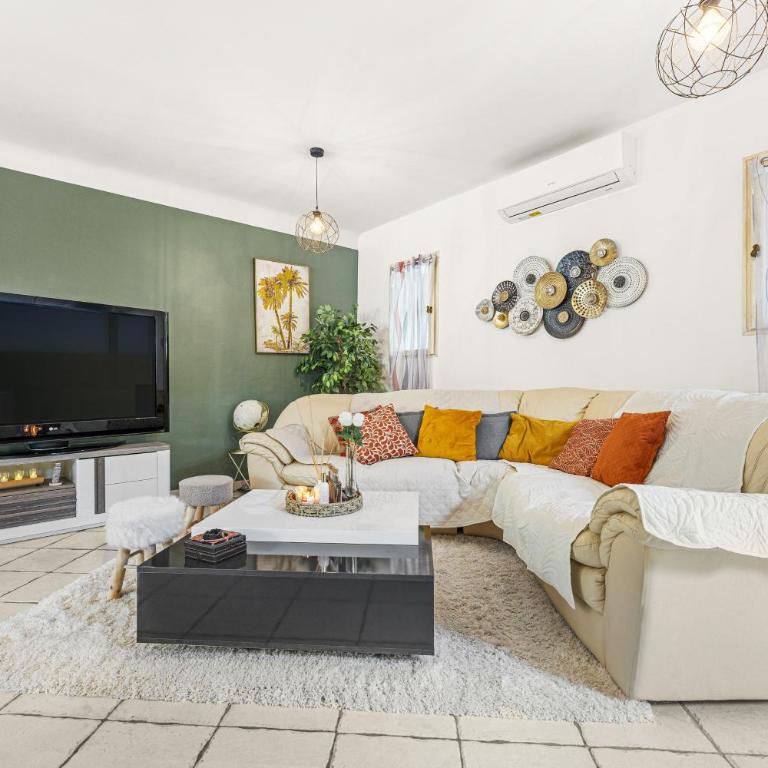 Chez Dominique avec piscine privée - Maison 2 Chambres - 8